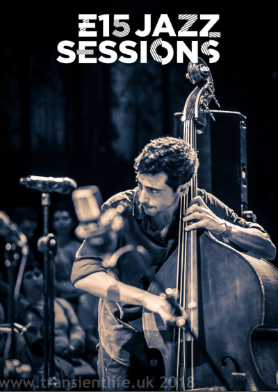 Mikel Montolli at E15 Jazz Session's @stratford Arts Centre - event poster Mikel Montolli at E15 Jazz Session's @stratford Arts Centre