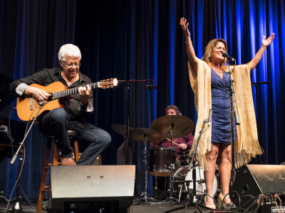 FREE: Romero Lubambo & Claudia Villela at Healdsburg Jazz Festival at Paul Mahder Gallery