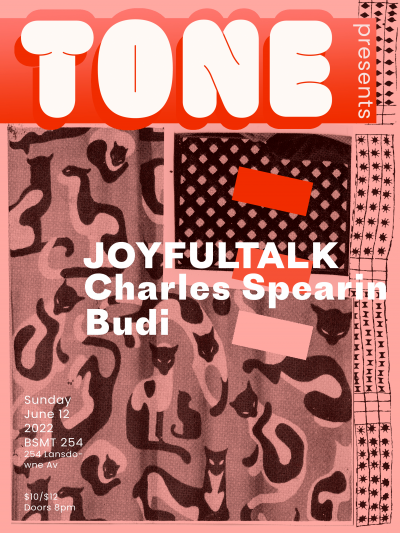 Joyfultalk, Charles Spearin, Budi at BSMT 254