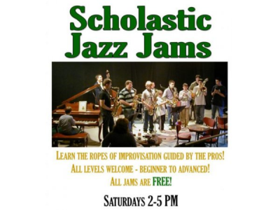 Scholastic Jazz Jam Series at Le Moyne Plaza - event poster Scholastic Jazz Jam Series at Le Moyne Plaza