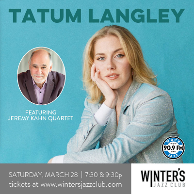 Tatum Langley at Winter's Jazz Club