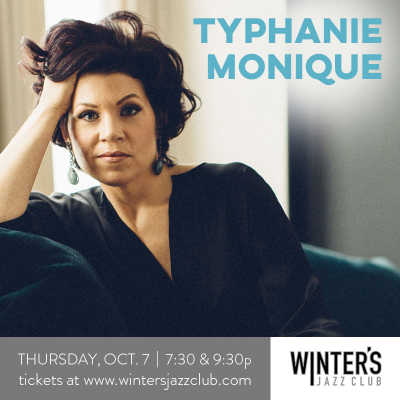 Typhanie Monique at Winter's Jazz Club