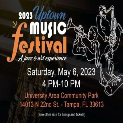 2023 Uptown Music Festival at University Area Community Park - event poster 2023 Uptown Music Festival at University Area Community Park
