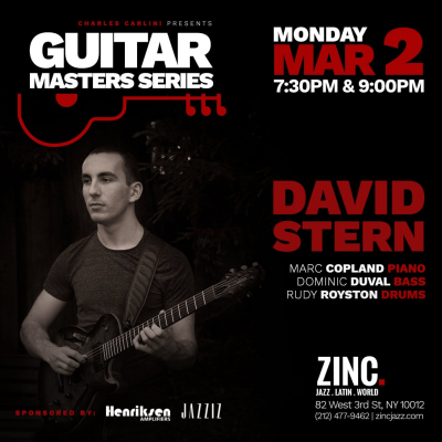 David Stern Quartet At Zinc Bar at Zinc Bar