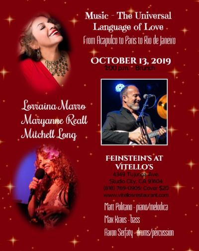 Lorraina Marro at Feinstein's At Vitello's