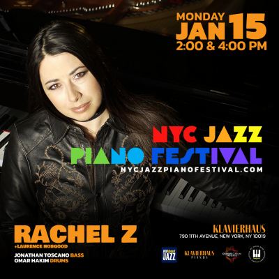 Rachel Z Trio and Laurence Hobgood Trio at New York Jazz Piano Festival at Klavierhaus