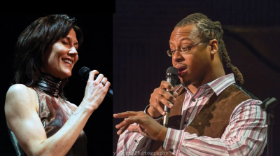 Andrea Claburn And Jua Howard at California Jazz Conservatory