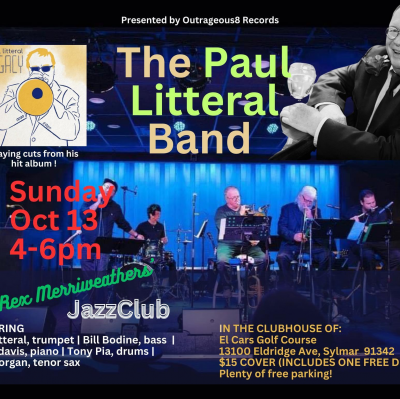 The Paul Litteral Band at The Jazz Club in The Clubhouse