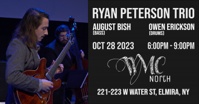 Ryan Peterson Trio at WMC North - event poster Ryan Peterson Trio at WMC North