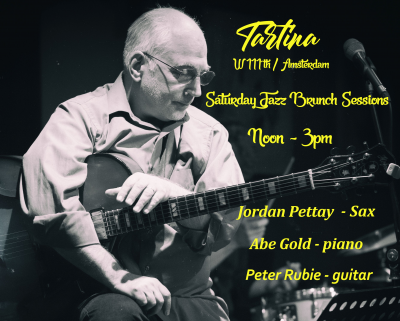 Tartina Saturday Jazz Brunch Sessions at Tartina - event poster Tartina Saturday Jazz Brunch Sessions at Tartina