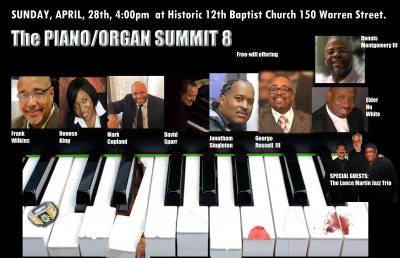 The 8th Annual Piano/Organ Summit At Historic 12th Baptist Church In Roxbury, Mass at 12th Baptist Church