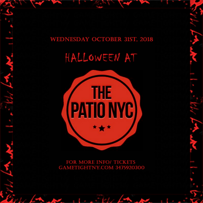 Halloween Night At Patio Nyc 2018 at The Patio NYC