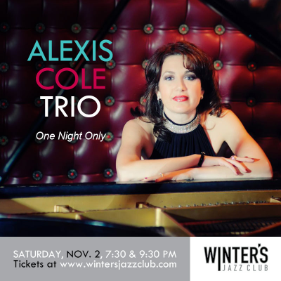 Alexis Cole Trio at Winter's Jazz Club