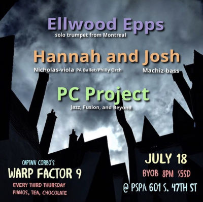 Warp Factor 9: Ellwood Epps/ Hannah And Josh/ Pc Project  at The Philadelphia Suzuki Piano Academy