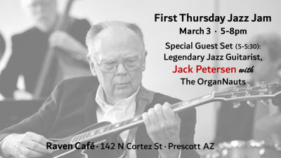 Jack Petersen With The Organnauts at The Raven Cafe