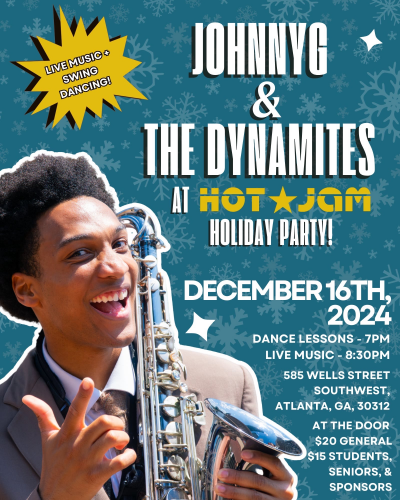 JohnnyG & The Dynamites Holiday Party with Hot Jam at Ambient + Studio