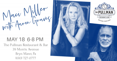 Maci Miller With Aaron Graves at The Pullman Restaurant