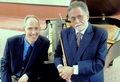 Bloom/funkhouser Duo:  Concert For Great Poets, Great American Songbook at Wilton Library