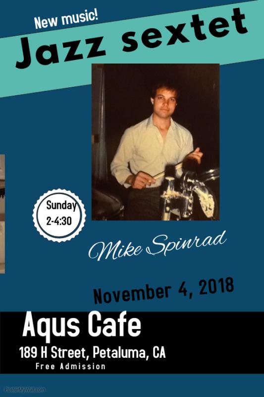 Mike Spinrad at Aqus Cafe