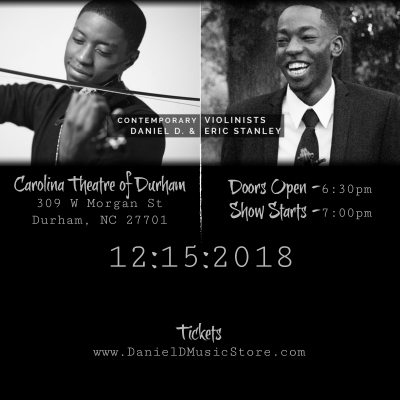 Daniel D. And Eric Stanley Live In Concert at The Carolina Theatre of Durham - event poster Daniel D. And Eric Stanley Live In Concert at The Carolina Theatre of Durham