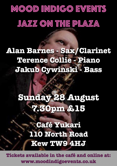 Jazz On The Plaza - Alan Barnes at Cafe Yukari