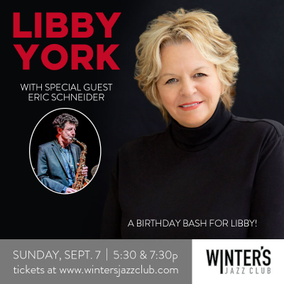 Libby York at Winter's Jazz Club