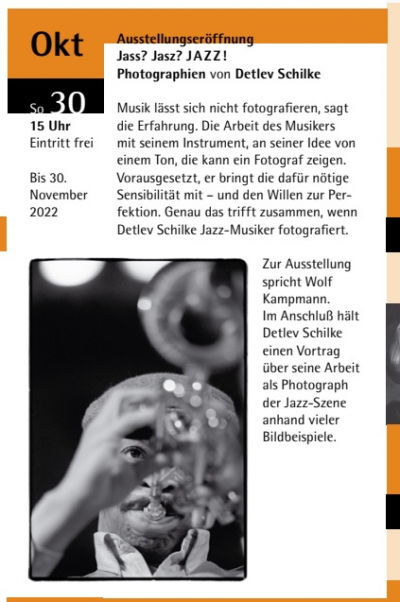 Jass? Jasz? Jazz! at Gerhart-Hauptmann-Museum - event poster Jass? Jasz? Jazz! at Gerhart-Hauptmann-Museum