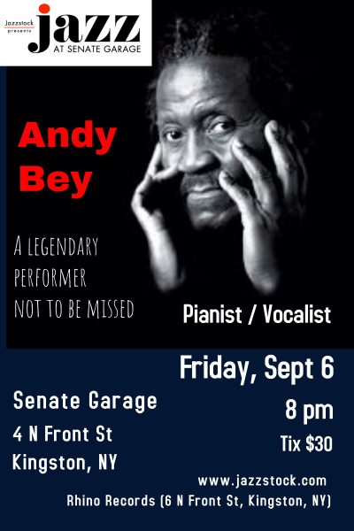 Andy Bey Solo Piano & Vocals at Jazzstock Festival Presents Jazz At Senate Garage at Senate Garage