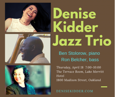 Denise Kidder Jazz Trio at The Terrace Room