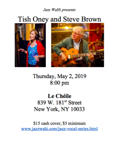 Tish Oney And Steve Brown at Le Cheile - event poster Tish Oney And Steve Brown at Le Cheile