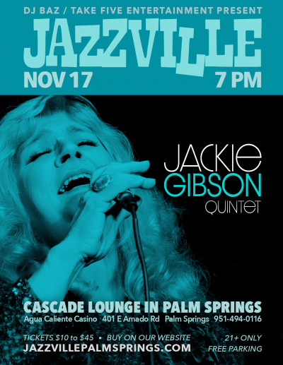 Jackie Gibson Quintet at Jazzville Palm Springs