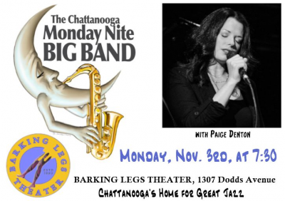 Chattanooga Monday Nite Big Band at Barking Legs Theater