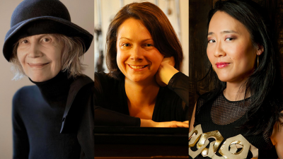 SF JAZZ Fridays At Five: Thelonious Monk Birthday With Joanne Brackeen, Kris Davis, Helen Sung at SFJAZZ Center - event poster SF JAZZ Fridays At Five: Thelonious Monk Birthday With Joanne Brackeen, Kris Davis, Helen Sung at SFJAZZ Center