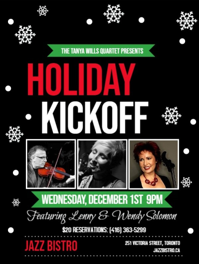 Tanya Wills Quartet at Jazz Bistro