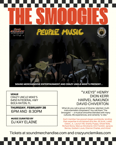The Smoogies at Crazy Uncle Mikes - event poster The Smoogies at Crazy Uncle Mikes