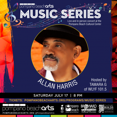Allan Harris at Pompano Beach Cultural Center