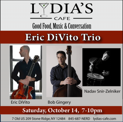 Eric Divito Trio at Live At Lydia's at Lydia's Cafe