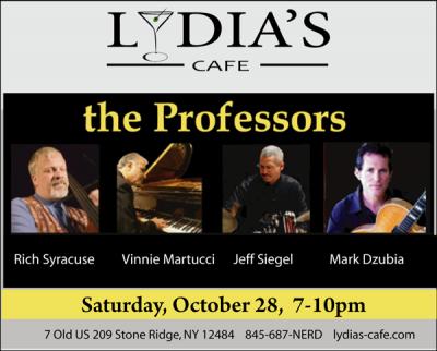 The Professors at Live At Lydia's at Lydia's Cafe