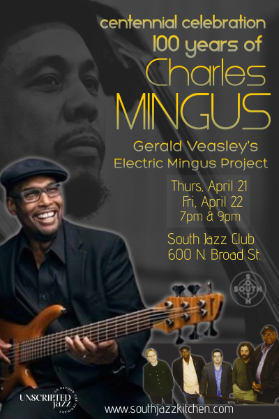 Charles Mingus At 100 / Electric Mingus  Project at South Jazz Club