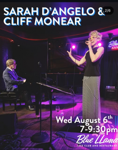 Sarah D'angelo at Blue LLama Jazz Club