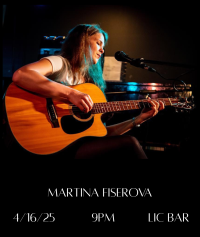 Martina Fiserova at Lic Bar