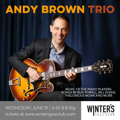 Andy Brown Trio at Winter's Jazz Club