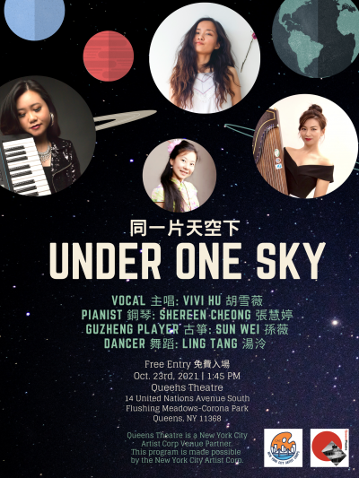 Under One Sky at Queens Theatre - event poster Under One Sky at Queens Theatre
