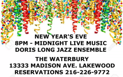 New Years Eve Jazz Doris Long, Joe Hunter, Dallas Coffey FREE at The Waterbury