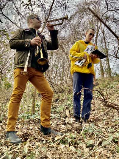 Peter Evans and Elias Stemeseder at Firehouse 12