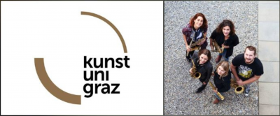 Institut Jazz - Kunstuni Graz Feat. Grazias - Saxophone & Flute Quintet at ZWE Jazzcafe - event poster Institut Jazz - Kunstuni Graz Feat. Grazias - Saxophone & Flute Quintet at ZWE Jazzcafe