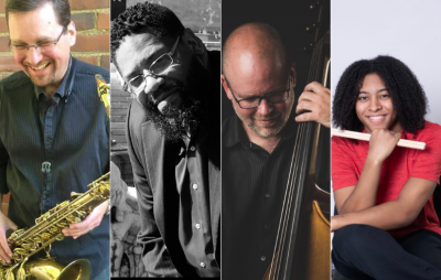 John Perrine Quartet at BOP STOP - event poster John Perrine Quartet at BOP STOP