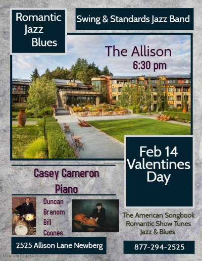 Swing & Standards Jazz Band The Allison at The Allison Inn & Spa