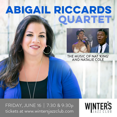 Abigail Riccards Quartet at Winter's Jazz Club