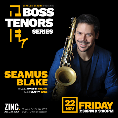 Seamus Blake at Zinc Bar